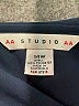 Studio M 100% Polyester Blue Casual Dress Size 14 - photo 7