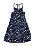 Crazy 8 100% Rayon Stars Blue Dress Size 7 - 8 - photo 1