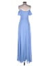 Thread 100% Polyester Blue Casual Dress Size 2 - photo 2