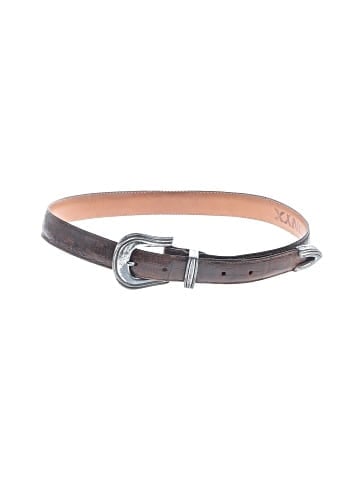 Onyx Leather Belt (view 1)