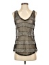 Guess Stripes Multi Color Gray Sleeveless Top Size S - photo 1