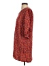 Pieces 100% Viscose Paisley Red Casual Dress Size S - photo 5
