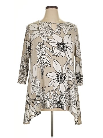 Clara Sun Woo 3/4 Sleeve Blouse (view 1)