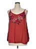 Torrid Red Sleeveless Blouse Size 1X Plus (1) - photo 1
