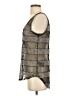 Guess Stripes Multi Color Gray Sleeveless Top Size S - photo 5