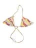 Tiger Mist Print Pink Swimsuit Top Size S - photo 1