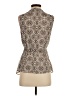 St. John's Bay 100% Polyester Brown Sleeveless Blouse Size S (tall) - photo 2