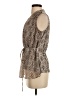St. John's Bay 100% Polyester Brown Sleeveless Blouse Size S (tall) - photo 5