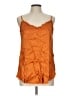 Allison Joy 100% Rayon Orange Sleeveless Blouse Size L - photo 1