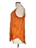 Allison Joy 100% Rayon Orange Sleeveless Blouse Size L - photo 5