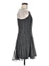 BCBGeneration 100% Polyester Tweed Gray Cocktail Dress Size 8 - photo 4