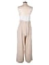 Chocolate Solid Ivory Jumpsuit Size M - photo 2