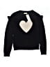Epic Threads Hearts Black Pullover Sweater Size 14 - 16 - photo 1