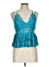 Altar'd State 100% Rayon Teal Sleeveless Blouse Size L - photo 1