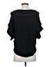 MONORENO Black Short Sleeve Blouse Size S - photo 2