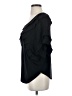 MONORENO Black Short Sleeve Blouse Size S - photo 5