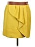 HD in Paris 100% Polyester Solid Yellow Formal Skirt Size 4 - photo 1