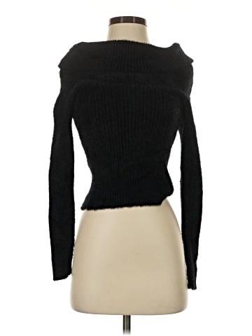 Pink Rose Turtleneck Sweater (view 1)