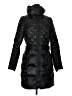 BCBGMAXAZRIA 100% Nylon Black Coat Size S (estimated) - photo 1