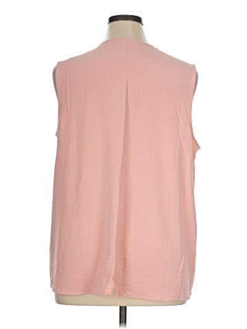 Como Blu Sleeveless Blouse (view 2)