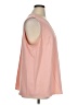 Como Blu 100% Polyester Pink Sleeveless Blouse Size 1X - photo 4