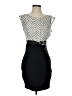 BCX 100% Polyester Polka Dots Black Cocktail Dress Size 5 - photo 1