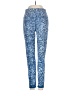 Peach Print Blue Active Pants Size S - photo 1