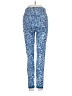 Peach Print Blue Active Pants Size S - photo 2