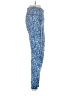 Peach Print Blue Active Pants Size S - photo 4