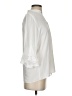 Plastic Island 100% Polyester Ivory 3/4 Sleeve Blouse Size S - photo 4