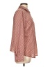 Darjoni 100% Polyester Polka Dots Orange Long Sleeve Blouse Size L - photo 4