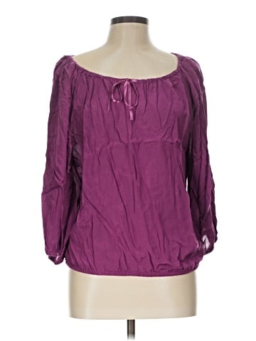 Newport News 3/4 Sleeve Blouse (view 1)