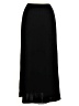 J Valdi Solid Black Formal Skirt Size M - photo 2
