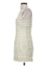 NBD Tweed Ivory Cocktail Dress Size S - photo 5