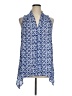 Spense 100% Polyester Blue Sleeveless Blouse Size XL - photo 1