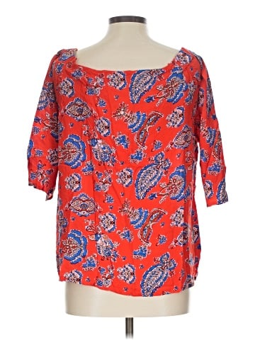 Ava Christine 3/4 Sleeve Blouse (view 2)