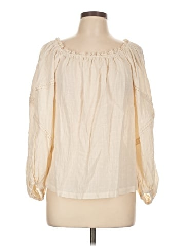 Max Studio 3/4 Sleeve Blouse (view 1)