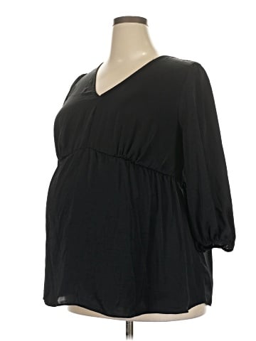 Ingrid + Isabel 3/4 Sleeve Blouse (view 1)