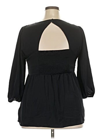 Ingrid + Isabel 3/4 Sleeve Blouse (view 2)