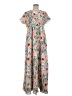 Roolee 100% Polyester Paisley Gray Casual Dress Size M - photo 1