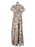 Roolee 100% Polyester Paisley Gray Casual Dress Size M - photo 2
