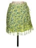 SO Floral Green Casual Skirt Size S - photo 1