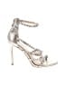Jessica Simpson Metallic Silver Sandals Size 8 1/2 - photo 1