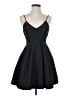 Keepsake Solid Black Cocktail Dress Size S - photo 1
