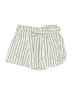 Zara TRF Stripes Ivory Shorts Size M - photo 1