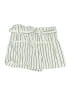 Zara TRF Stripes Ivory Shorts Size M - photo 2