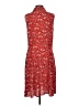 North Style Print Red Casual Dress Size 12 - photo 2