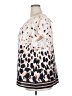BLOOMCHIC 100% Polyester Animal Print Ivory Short Sleeve Blouse Size 18 - photo 5
