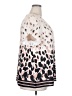 BLOOMCHIC 100% Polyester Animal Print Ivory Short Sleeve Blouse Size 18 - photo 4