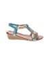 Unbranded Blue Wedges Size EU 37 - photo 1